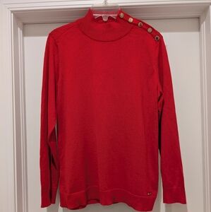 Calvin Klein - Red Long Sleeve Sweater